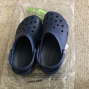 CROCS Classic Navy Clogs